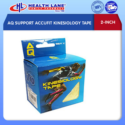 AQ SUPPORT ACCUFIT KINESIOLOGY TAPE (2-INCH)